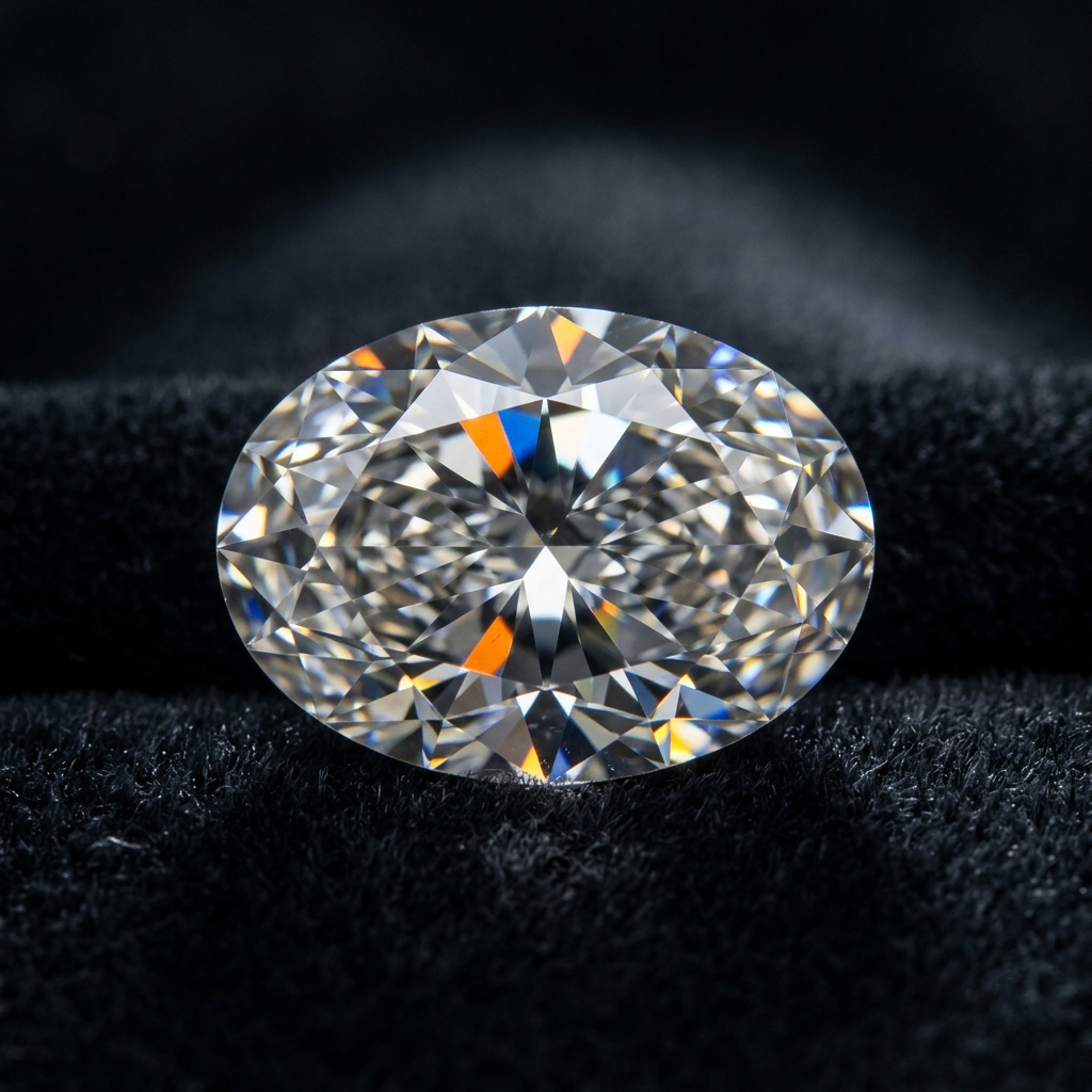 Oval fancy-shape diamond