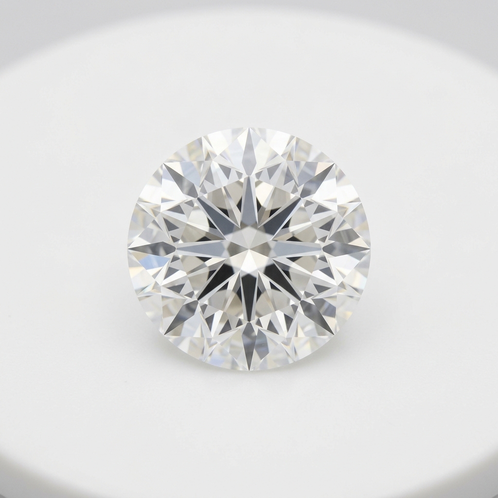 Lab-grown diamond, freshly polished